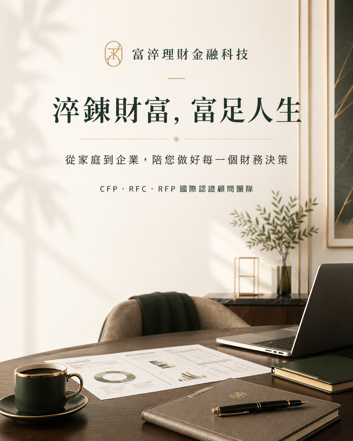 富淬理財金融科技 - 淬鍊財富，富足人生