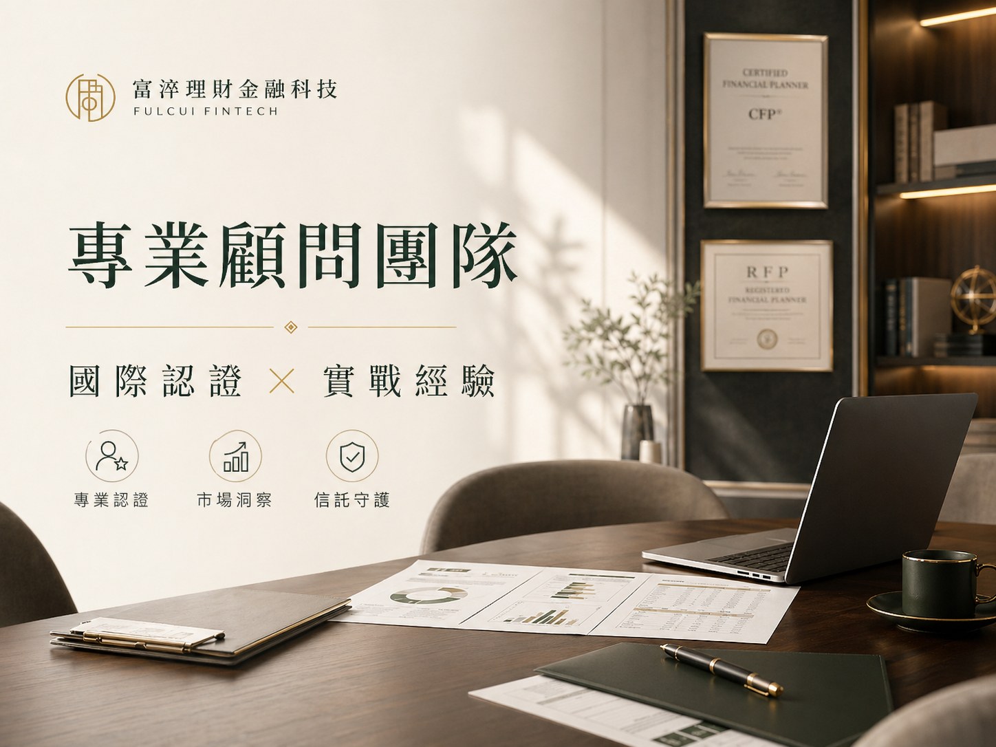 專業顧問團隊 - 國際認證 × 實戰經驗