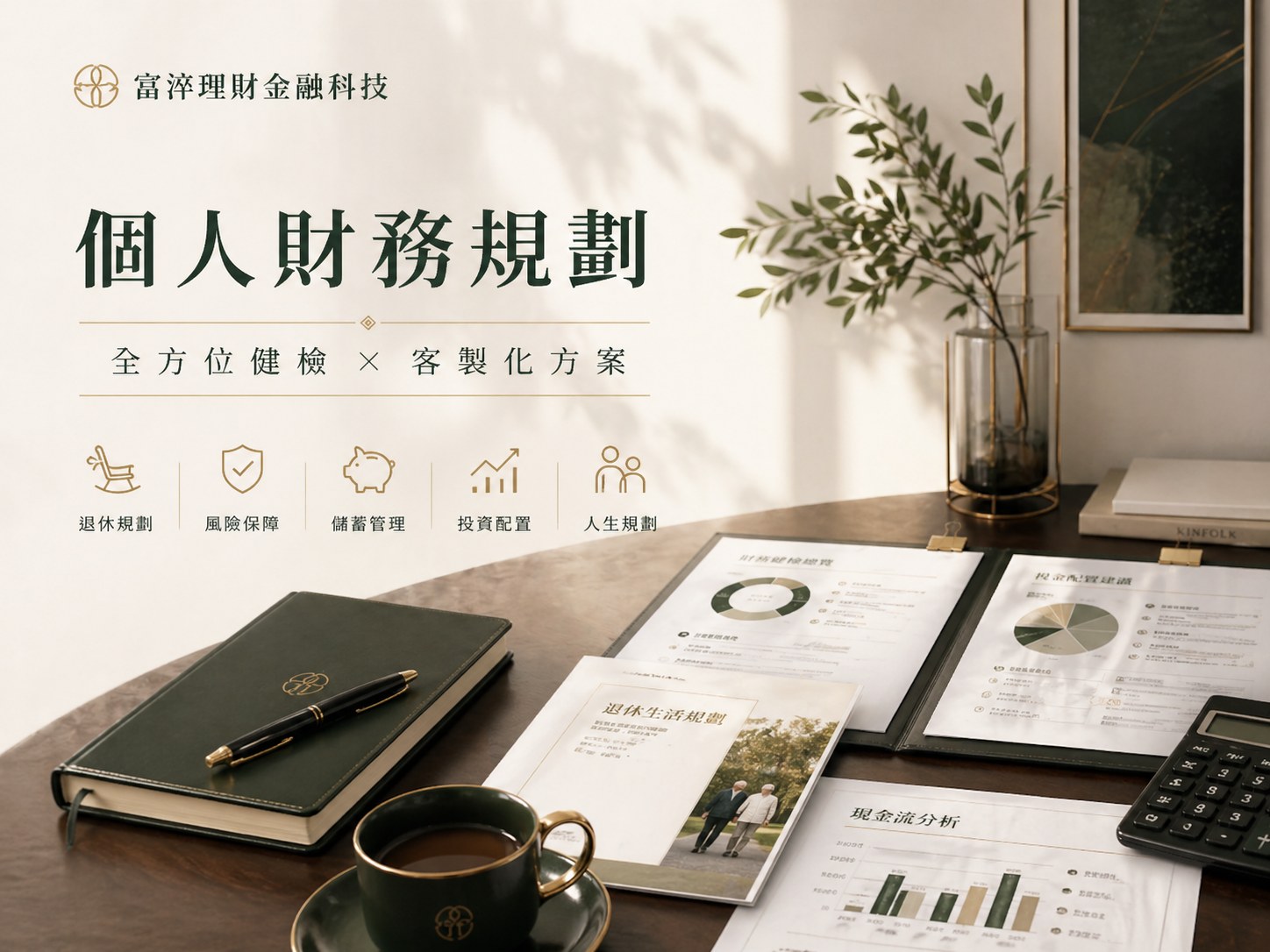 個人財務規劃 - 全方位健檢 × 客製化方案